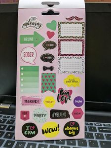 10 Sheets Of Stickers.