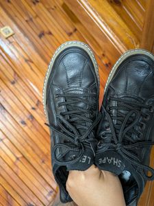 Stylish Black Sneakers