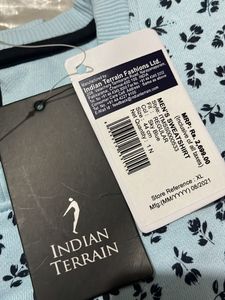 Original brand indian terrain with tag sweat shirt
