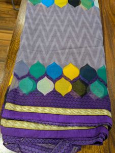 Colorful Patterned Saree