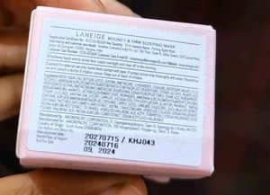 Laneige Bouncy And Firm Sleeping Mask