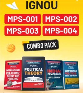 IGNOU MPS Combo Pack (1st yr)