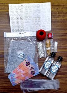 DIY Resin Rakhi Making Kit
