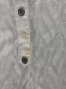 White Cotton Kurta
