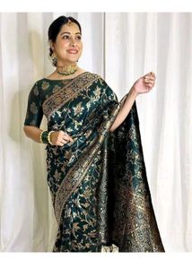 Elegant Green Saree