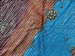 Multicolor Designer Saree