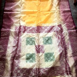 Bengal Handloom Saree Without blouse Piece
