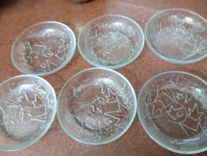 Glass Dessert Bowls (Set of 6)