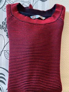 Striped Pullover Sweater