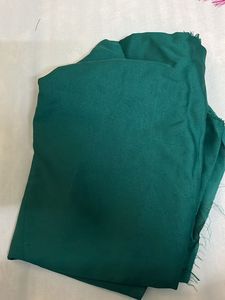Green Salwar Material Without Dupatta