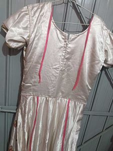 Elegant Off White Gown