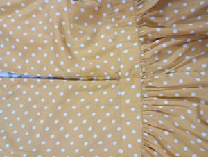 Polka Dot Peplum Top