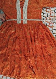 Tiered Printed Kurta