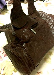 Brown Leather Handbag