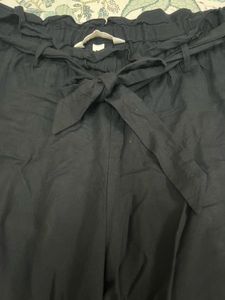 H&amp;M High Waisted Belted Trouser