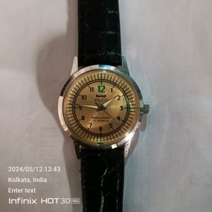 hmt Pilot Hand Winding Mechanical Wrist Watch