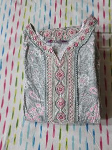 Elegant Floral Kurta