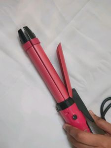 2 in 1 Hair Straightener And Curler