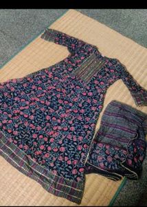 Floral Kurta and duppta