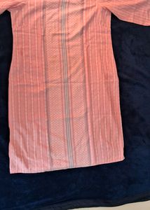 Aurelia Light Pink Office Wear Kurta