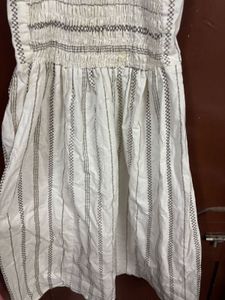 Striped Button-Down Dress