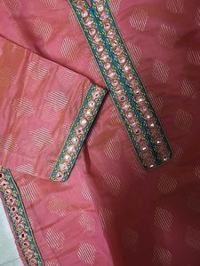 Pink Embellished Kurti