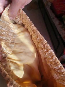 Golden Skirt From Pothys Chennai