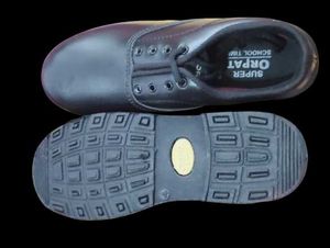 Black Super Orpat School Shoes