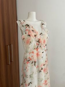Floral Print Maxi Dress