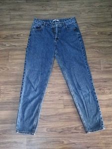 Vintage Wash Denim Jeans