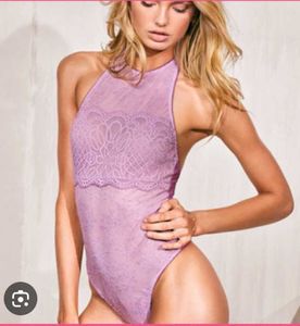 Lavender Lace Bodysuit