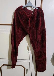 Zivame Winters Love Fur Night Suit