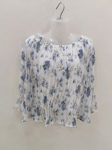 White Chiffon TOP || New Ladies Tops