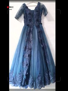 Beautiful Barbie Gawn Navy Blue