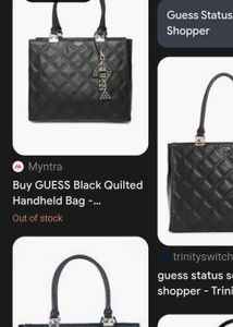GUESS Quilted Handbag
