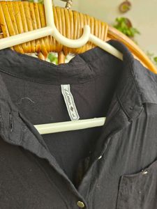 Long Black Kurta