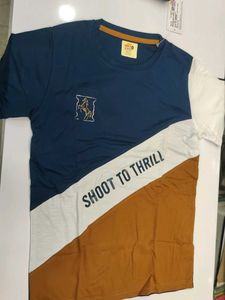 Color Block Graphic Tee