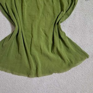 Y2k vintage Green Sheer Cami Top