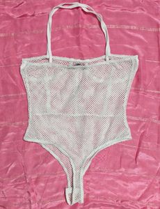 PRETTY LITTLE THING Fishnet Bodysuit