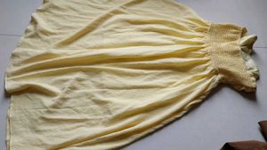 Yellow Mini Dress