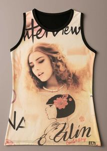 Graphic Print Tank Top