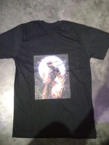 Moon Animatid Print Desine T-Shirt