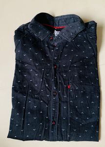 Stylish Black Printed Shirt