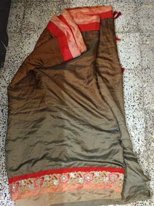 crape Elegant Saree