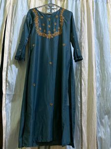 Sale🔥Rare Blue Colour Dupatta Set