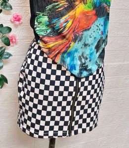 🎁Buy Two Get One Free🎁Checkered Mini Skirt