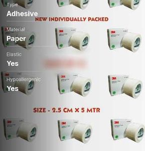 3M Micropore Adhesive Tape 5 pcs bundle