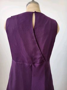 Purple Midi Dress