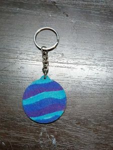 Funky Patterned Keychains