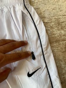 Nike White Track Pants